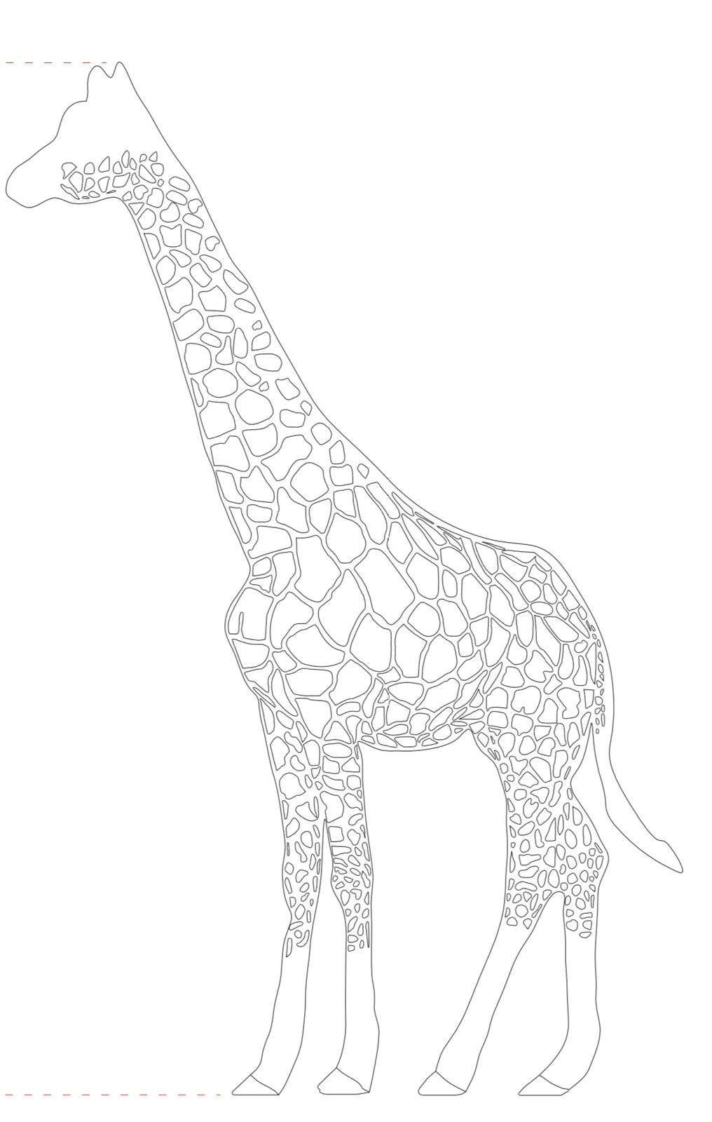 Giraffe - DXF-file